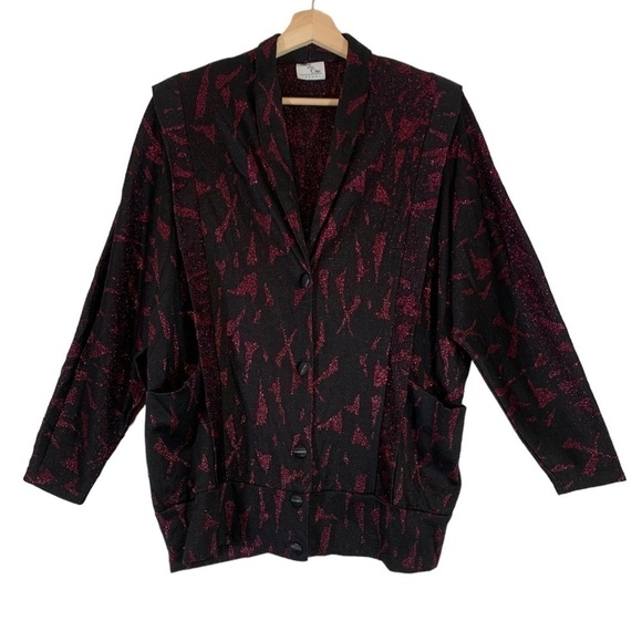 Vintage 1980s retro Cardigan XL - Picture 1 of 7